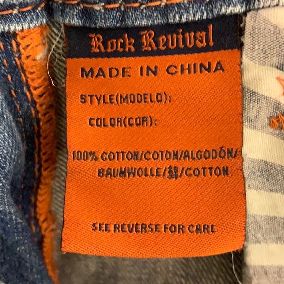 ROCK REVIVAL - Women’s Jeans  “Francis Straight” - Picture 6 of 10